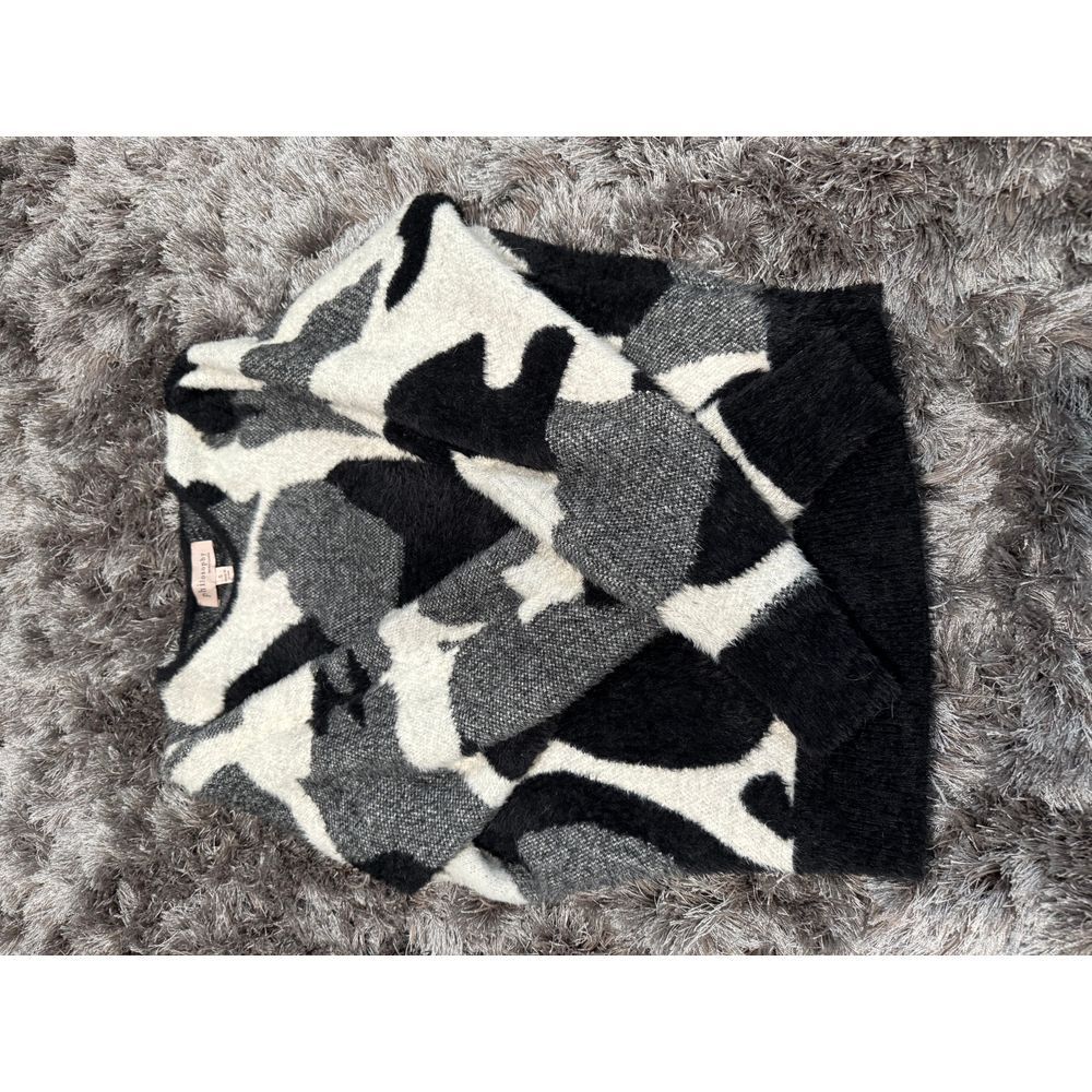 PHILOSOPHY sweater camo‎ print long-sleeve womens size Small super soft
